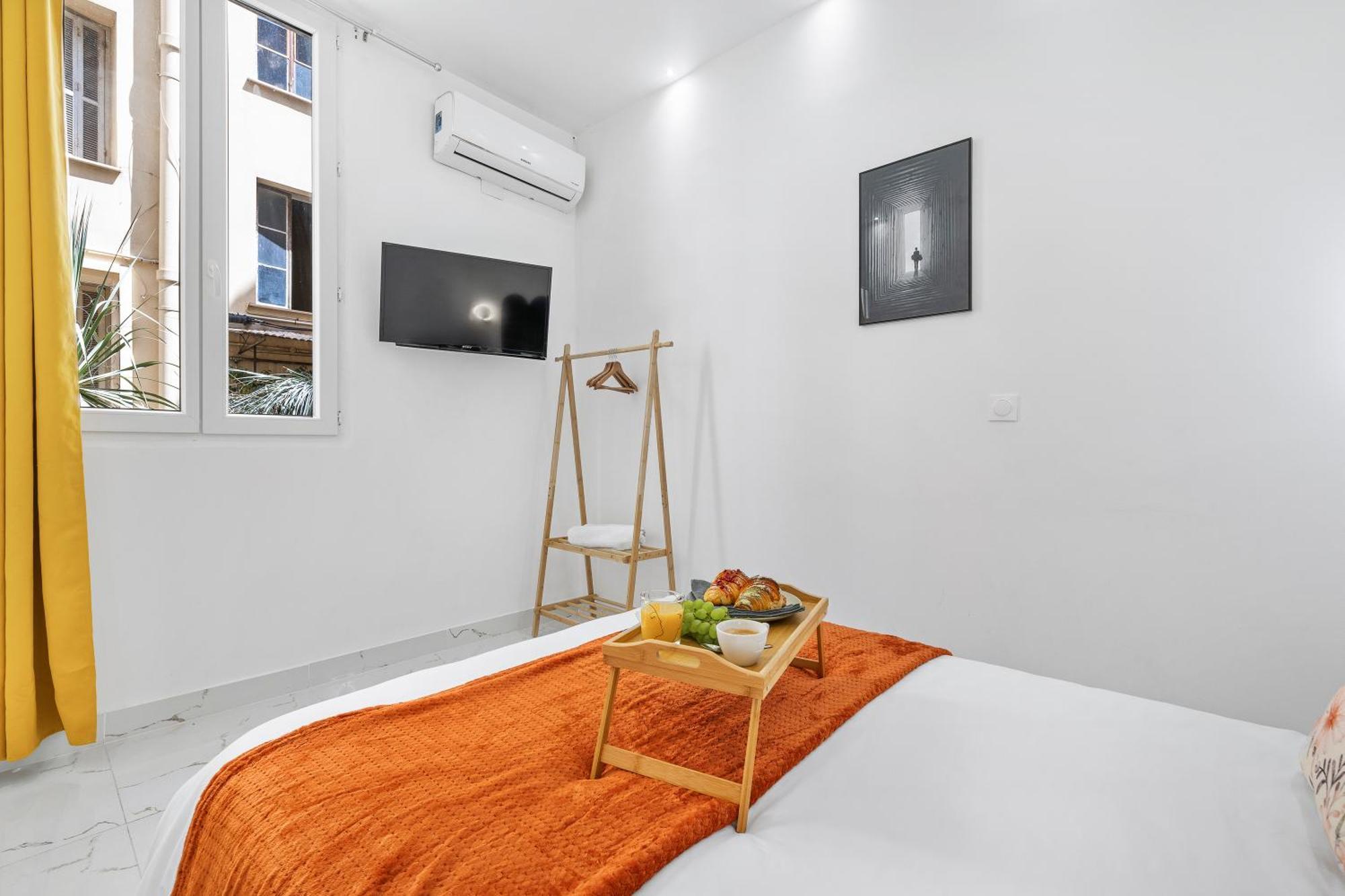 2 Rooms - Hyper Centre - Air-Conditioned - Terrace - Quiet - Tramway - Equipped Kitchen - Wifi Nice Eksteriør billede